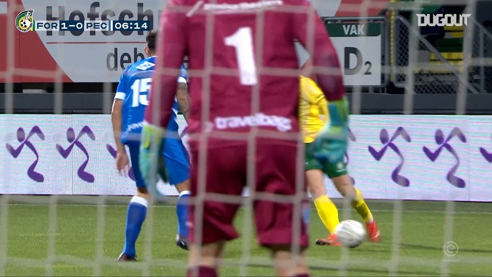 Fortuna Sittard's goals from November 2020. DUGOUT