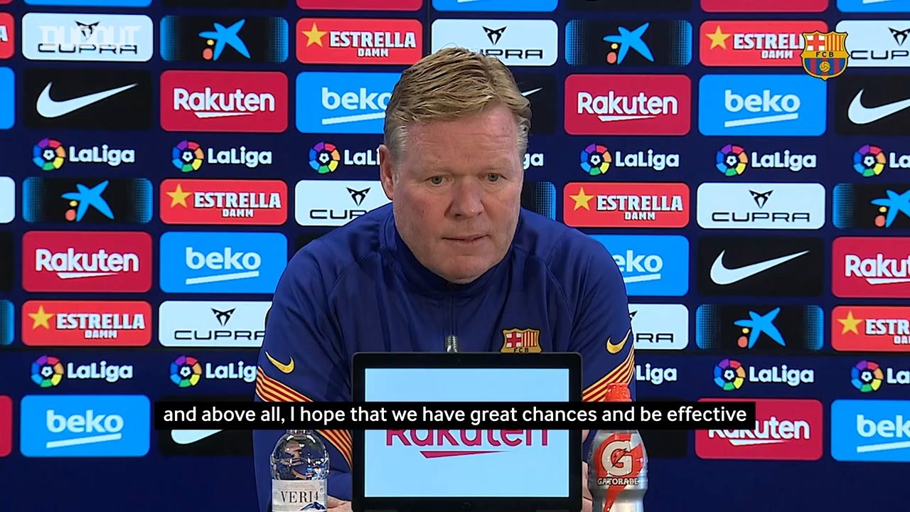 VIDEO: 'There aren't easy matches' - Koeman