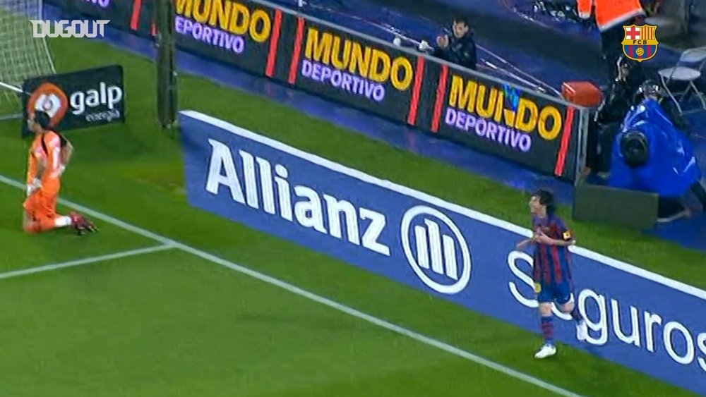 Messi and Barcelona were too strong for Tenerife at the Camp Nou. DUGOUT