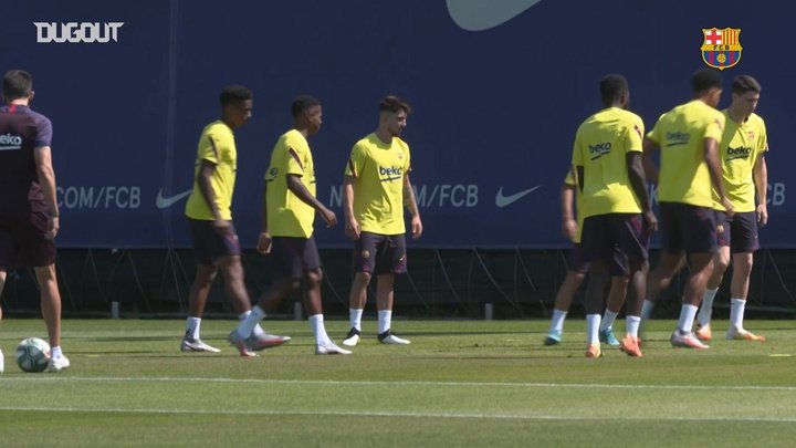 VIDEO: First session ahead of Celta Vigo clash
