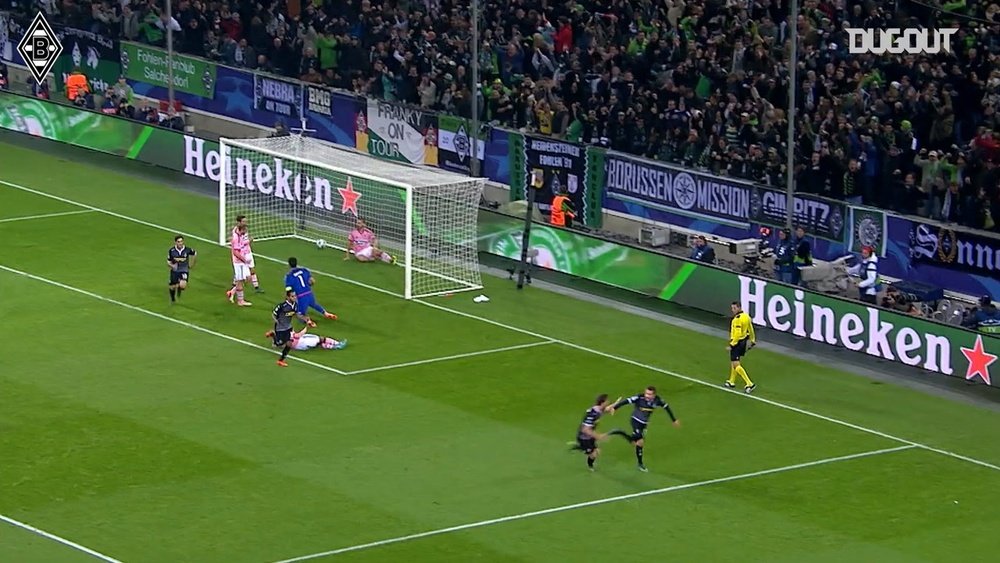 Fabian Johnson fires home. DUGOUT