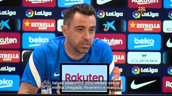 Xavi falou sobre o planejamento do Barça para a próxima temporada. DUGOUT