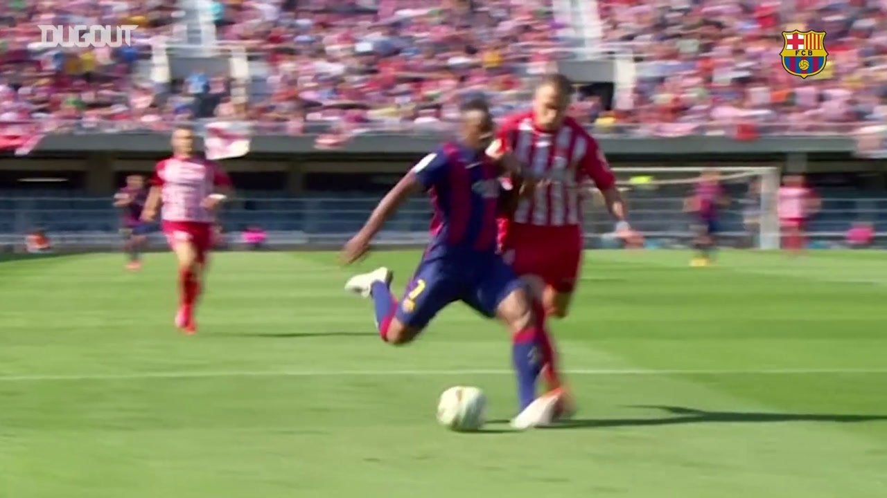 Le meilleur d'Adama Traoré à Barcelone. Dugout