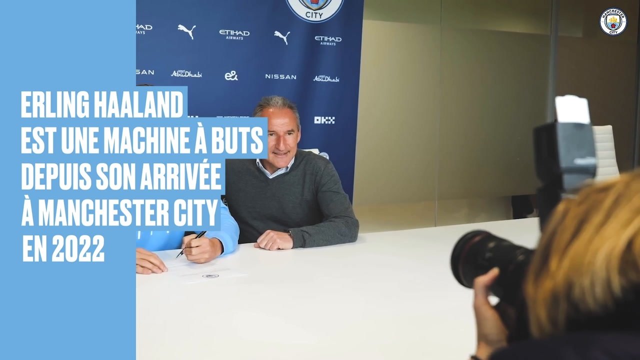VIDÉO : Haaland, la machine à buts de City