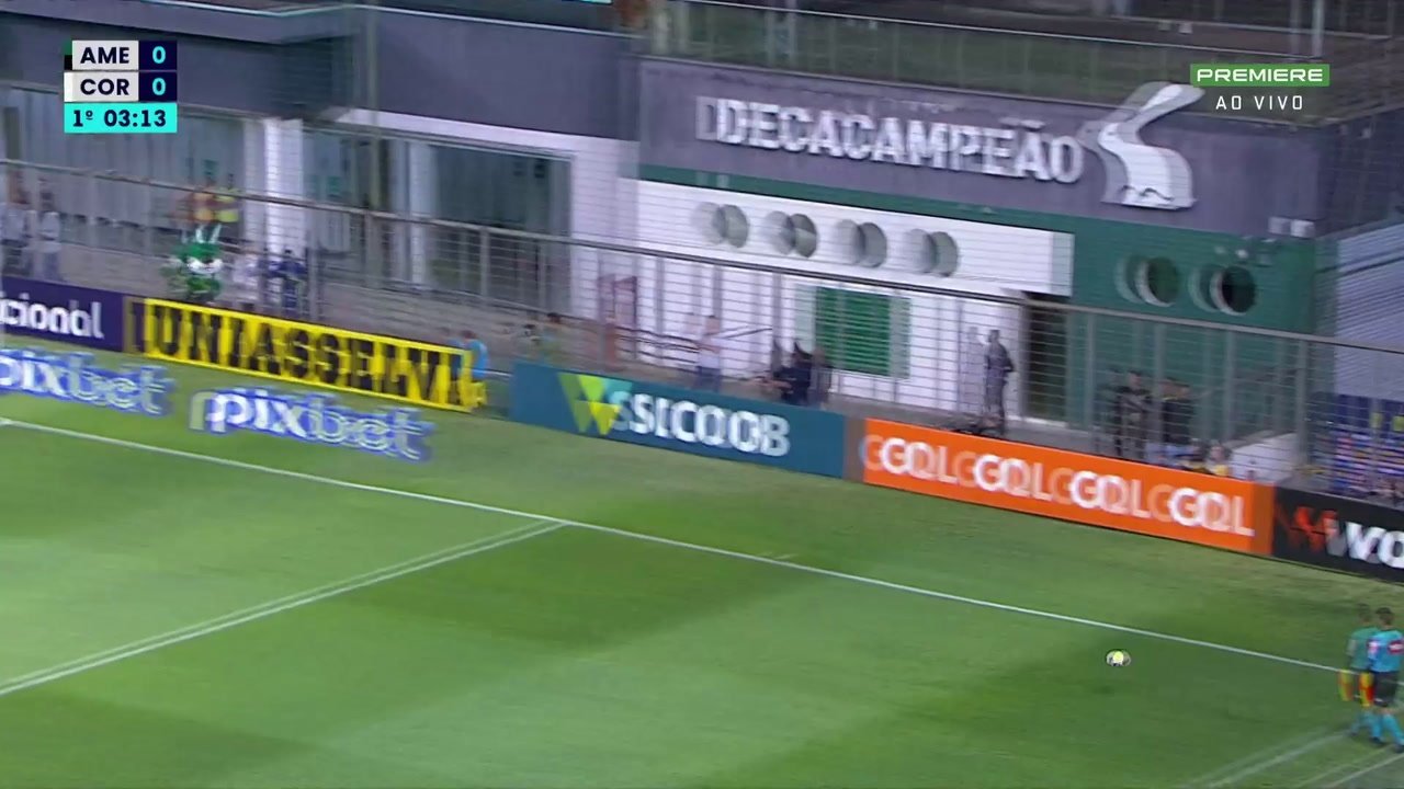 Melhores momentos: América-MG x Corinthians (Brasileirão)
