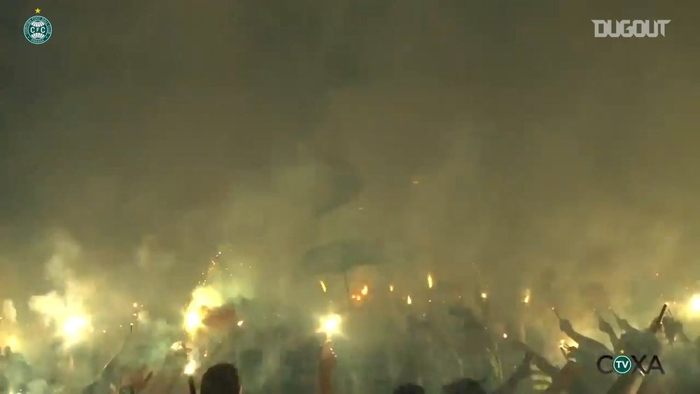 Coritiba fans are an extremely passionate bunch. DUGOUT