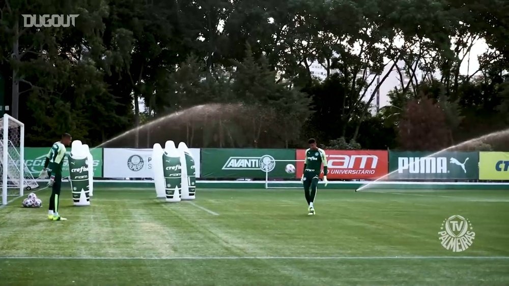 Palmeiras face Universitario de Deportes in a Copa Libertadores clash. DUGOUT