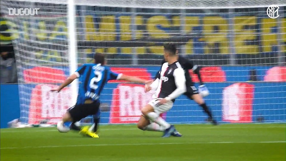 VÍDEO: los momentazos de Godín en el Inter. DUGOUT