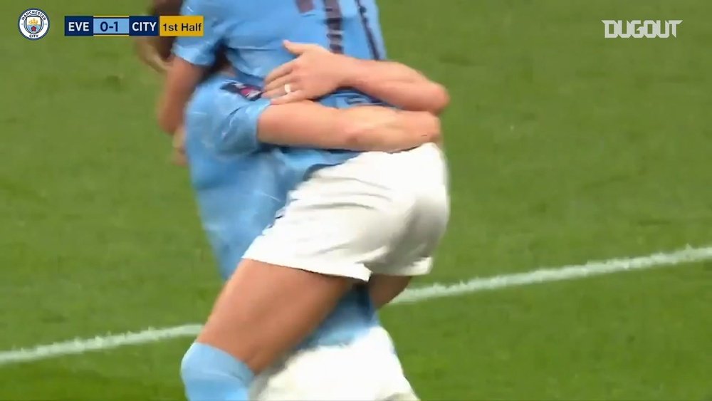 City won the FA Cup. DUGOUT