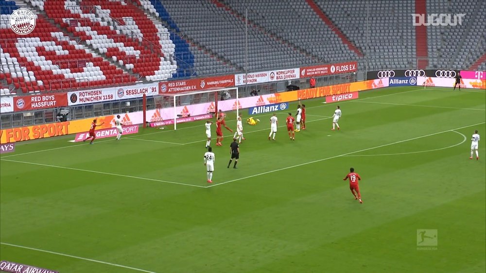 Goretzka abrió la goleada ante el Eintracht. DUGOUT