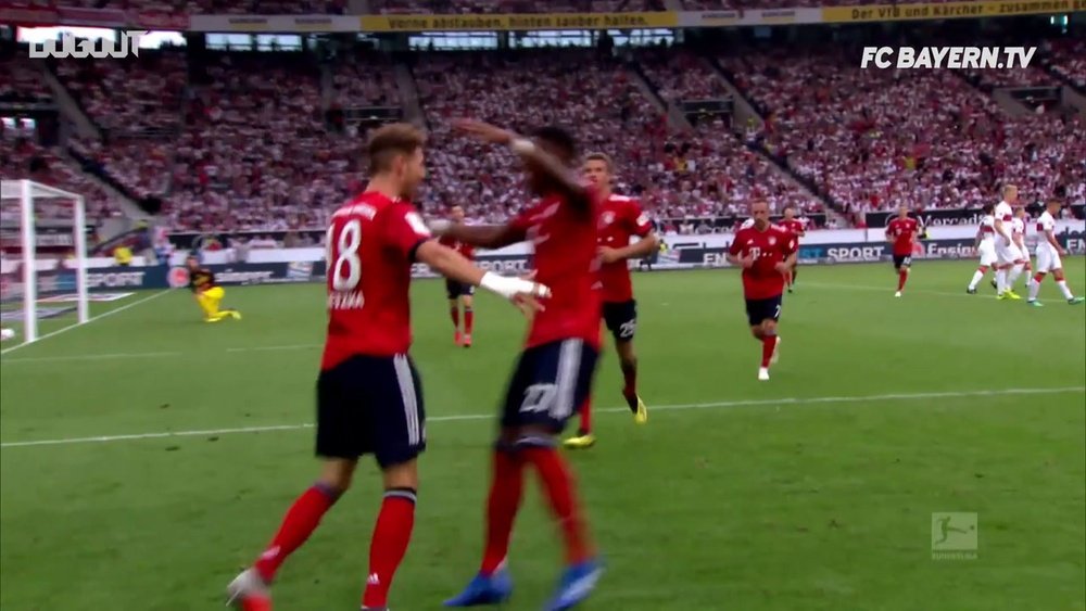 VIDÉO : Le premier but de Leon Goretzka au Bayern Munich. Dugout