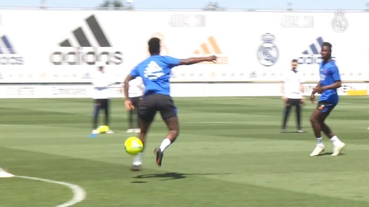VIDEO: David Alaba and Real Madrid prepare for Betis bout