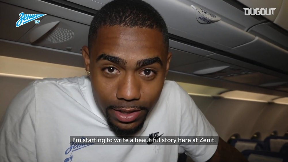 VIDEO: Malcom: 'I'm writing a beautiful story at Zenit'. DUGOUT