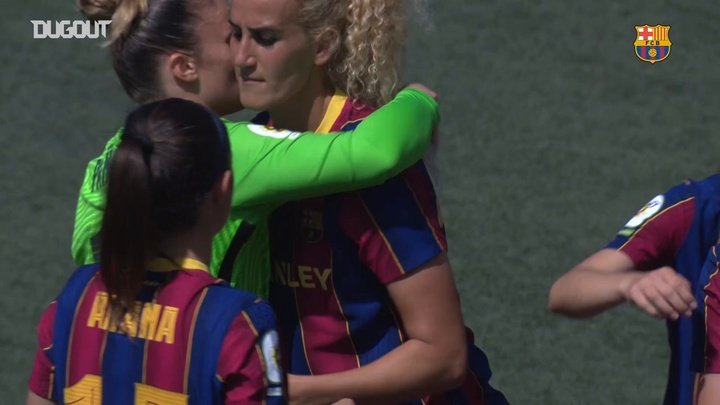 VIDEO: Barca women champions after win at Granadilla