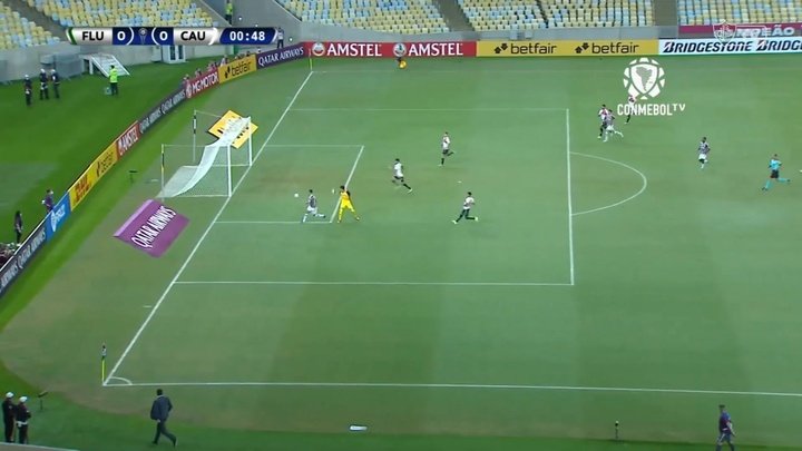 Melhores momentos de Fluminense 0 x 0 Unión Santa Fé na Sul-Americana