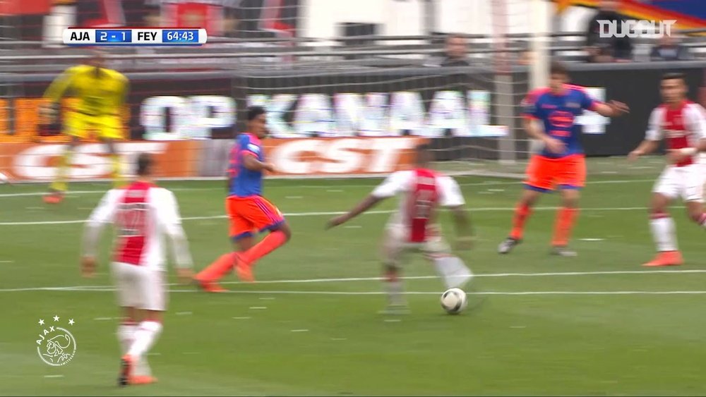 Ajax have scored some crackers against Feyenoord over the years. DUGOUT