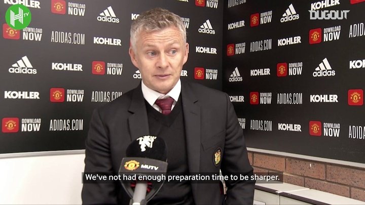 VIDEO: Solskjær: Man United must look in the mirror after defeat to Crystal Palace