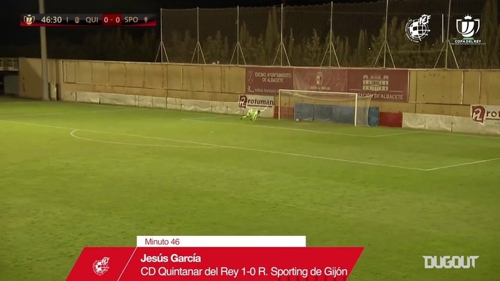 VIDEO: il clamoroso gol da centrocampo in Copa del Rey