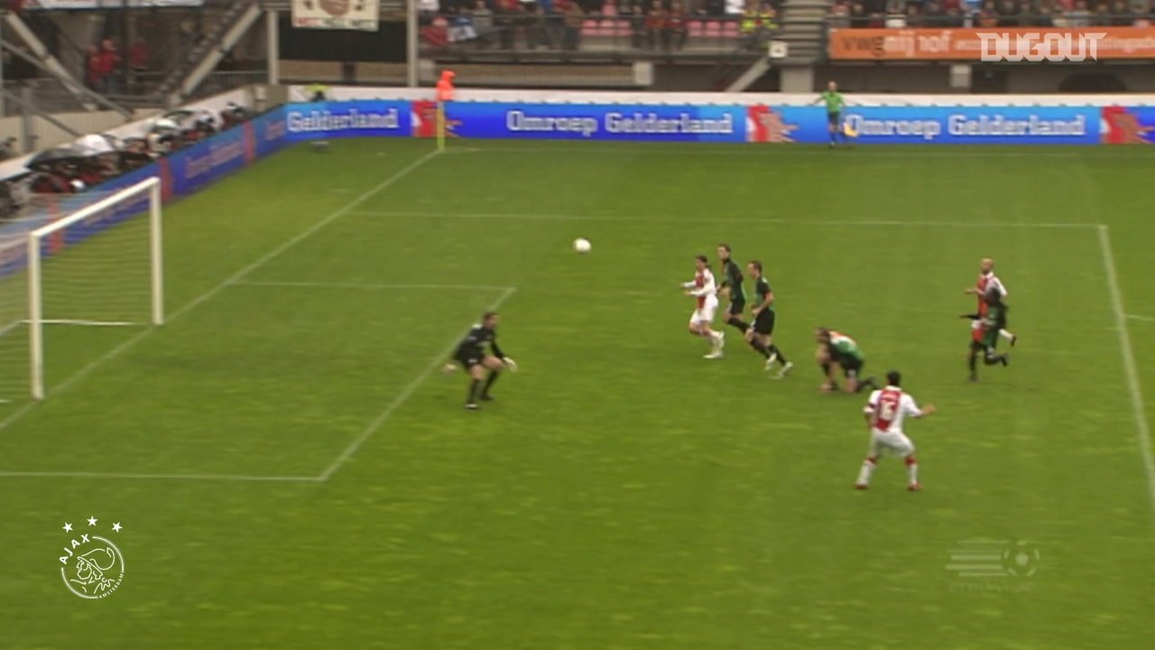 Luis Suarez scored some great goals for Ajax. DUGOUT
