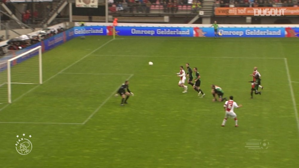Luis Suarez scored some great goals for Ajax. DUGOUT