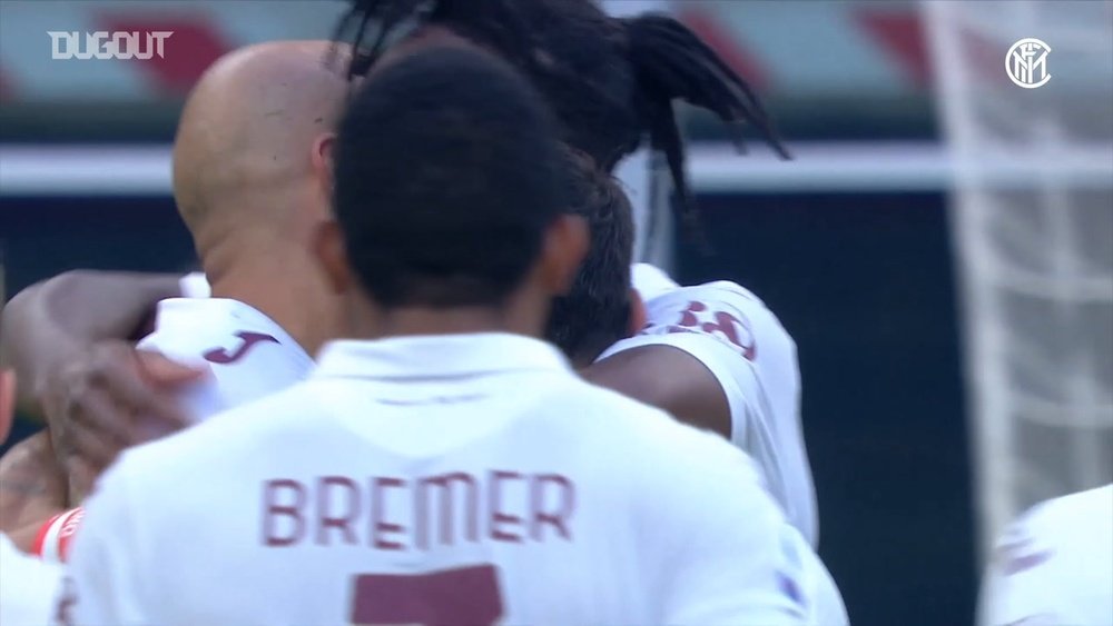Inter fought back from 0-2 down to beat Torino 4-2. DUGOUT