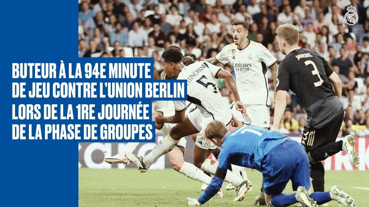 VIDÉO : Bellingham : la magie continue en Ligue des champions
