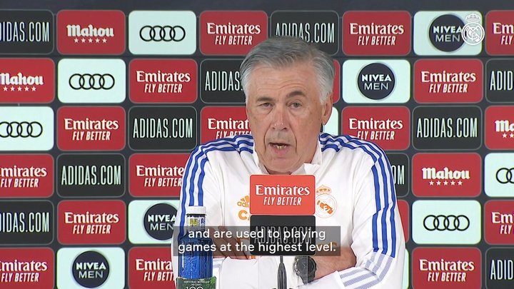 VIDEO: Carlo Ancelotti: 'The squad is full of quality and creativity'