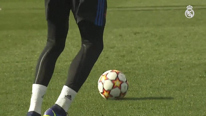 VÍDEO: Real Madrid inicia preparação para o duelo com a Inter de Milão na Champions