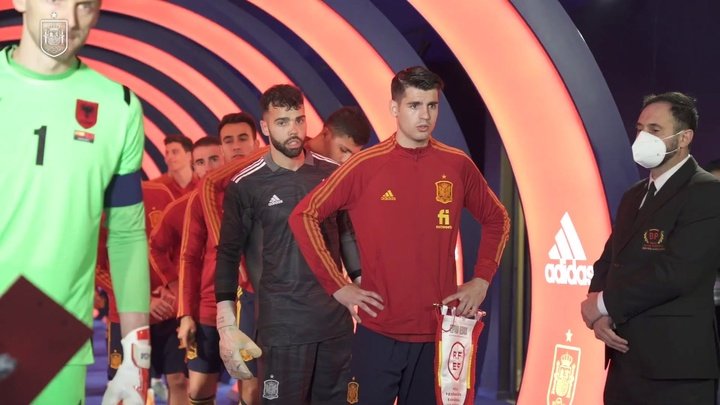 VIDÉO : Les coulisses du premier match de Morata en tant que capitaine de l'Espagne