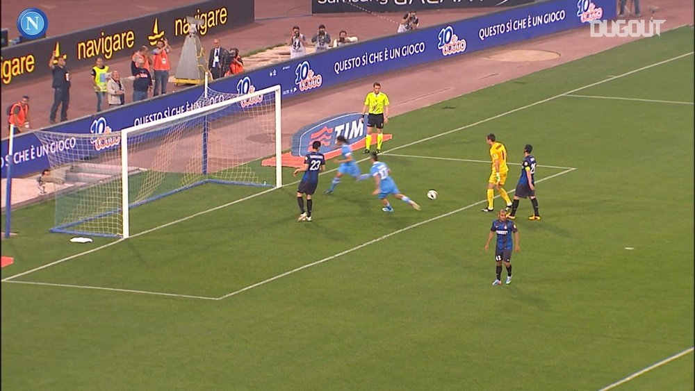 Napoli have scored some great goals against Inter in the past. DUGOUT