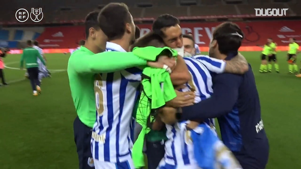 VIDEO: Behind the scenes as Sociedad win Copa del Rey