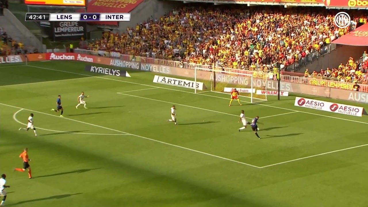 VÍDEO así se impuso el Lens al Inter de Milán