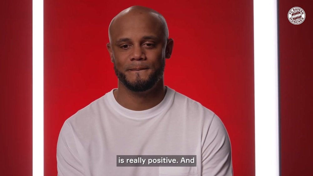 Vincent Kompany penned a contract with Bayern Munich until 2027. AFP