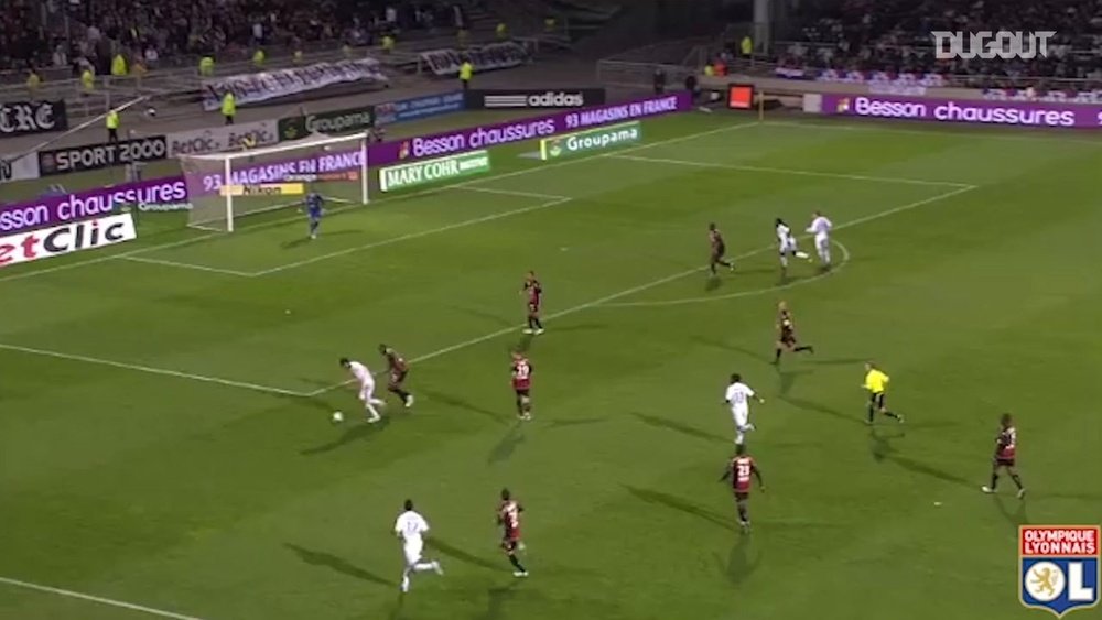 Lyon beat Nice 1-0 with a screamer by Jeremy Pied. DUGOUT