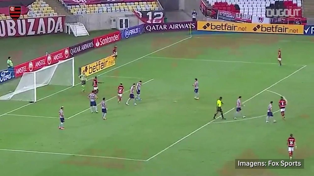 Flamengo beat Union La Calera 4-1 in the Copa Libertadores. DUGOUT