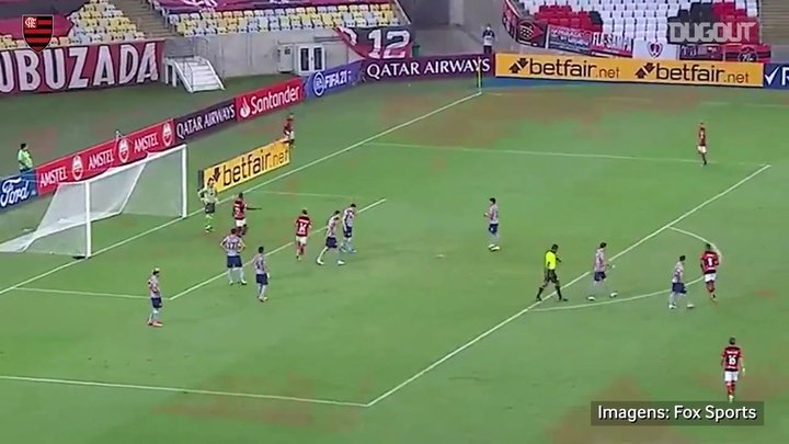 VIDEO: Flamengo beat Unión La Calera in Copa Libertadores