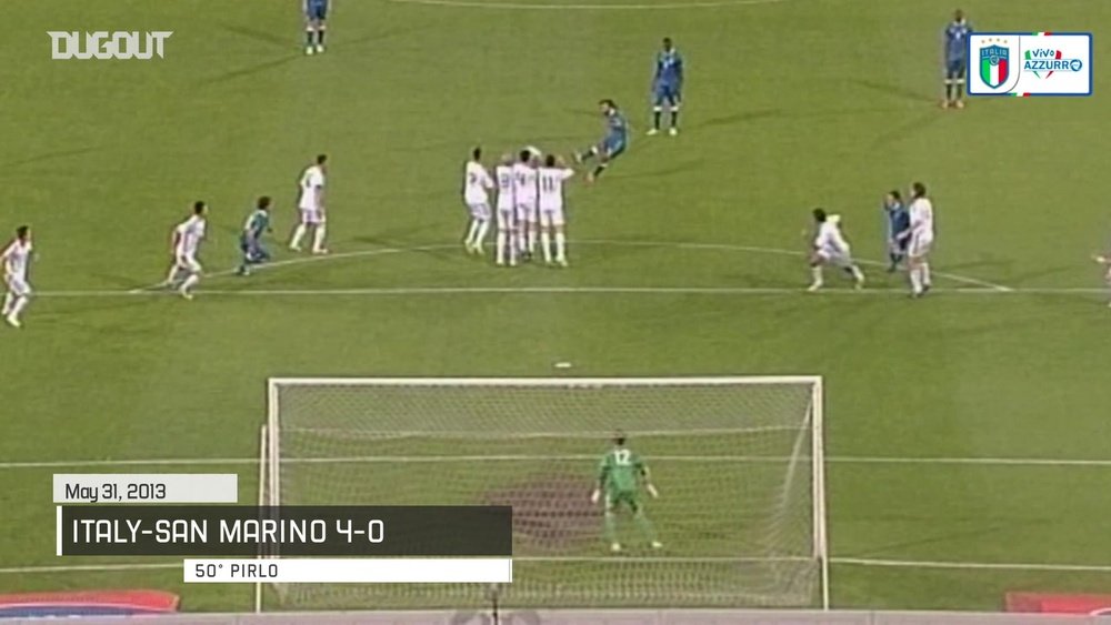 Italy have scored some brilliant free-kicks. DUGOUT