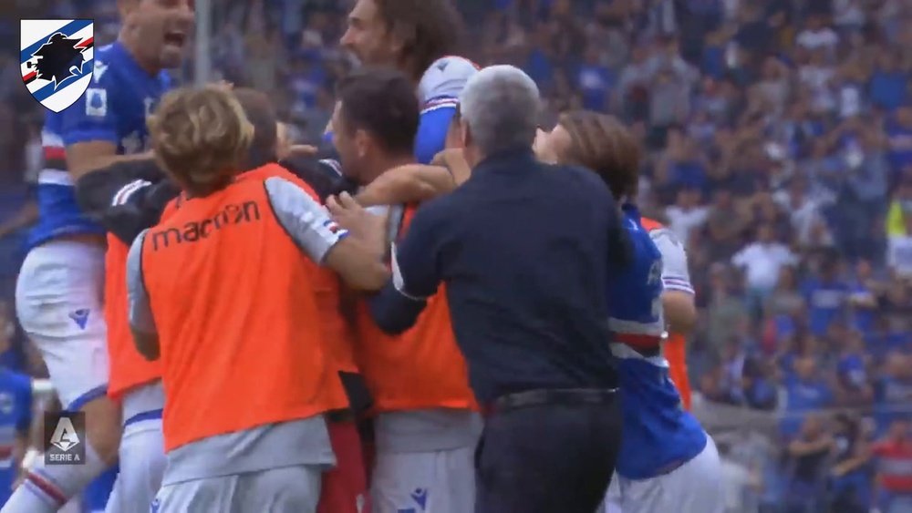 Candreva netted a brilliant goal as Sampdoria and Udinese drew. DUGOUT