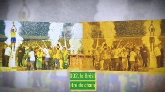 La Coupe du Monde 2002 historique du Brésil .dugout