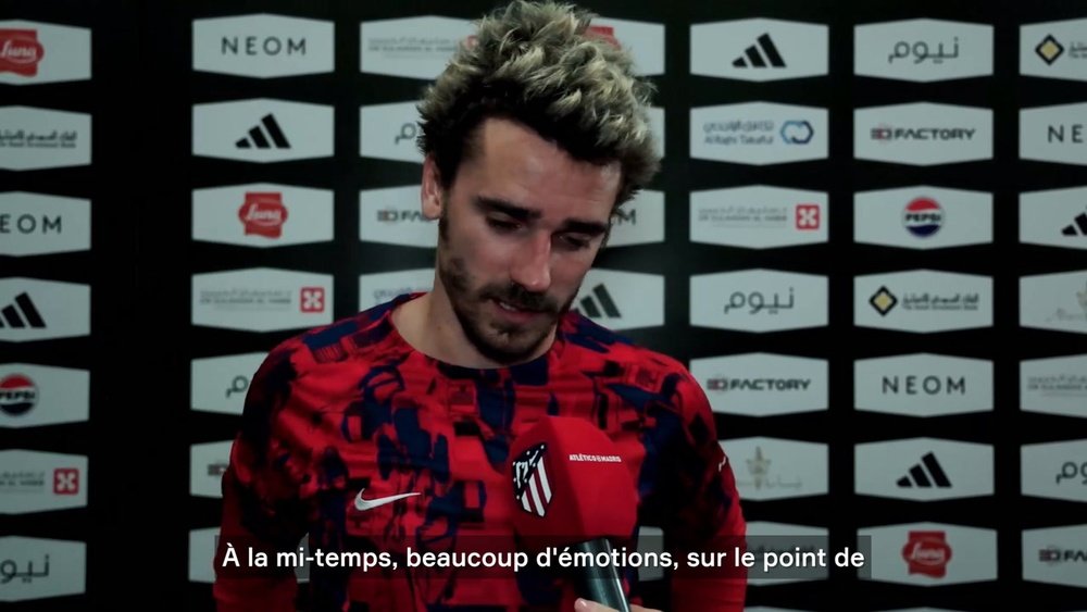 Antoine Griezmann est devenu le meilleur buteur de l'histoire de l'Atlético de Madrid. Dugout