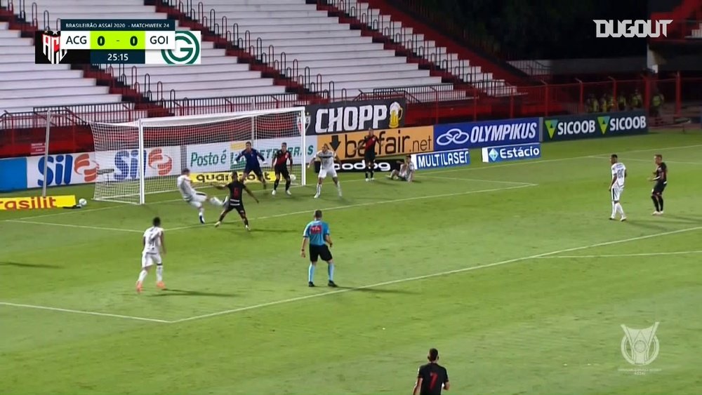 Goias beat Atletico GO 0-1 in the Brasileirao. DUGOUT