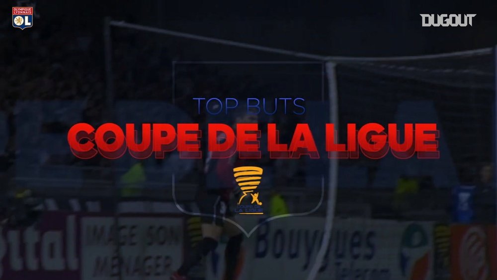 Los goles del Lyon en la Copa de la Liga. DUGOUT
