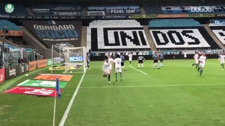 VIDEO: Palmeiras' beat Grêmio in Copa do Brasil final first leg