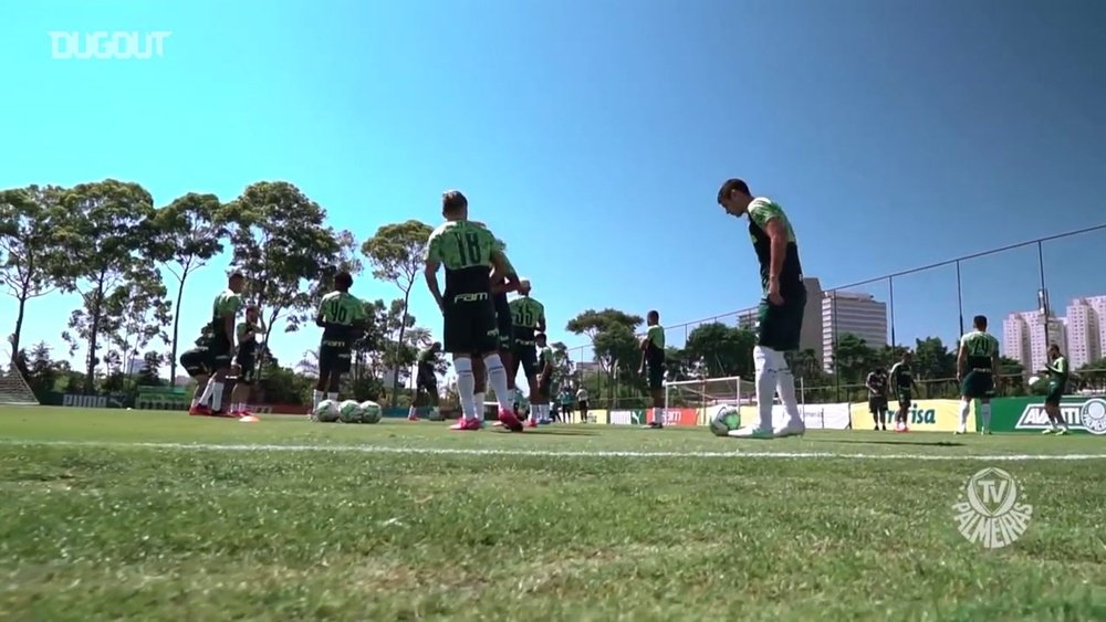 Palmeiras se reapresenta e inicia preparação para duelo com o Atlético-MG. DUGOUT