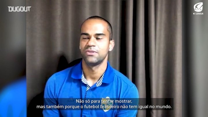 Artilheiro na Coreia, Júnior Negão deseja voltar ao Brasil