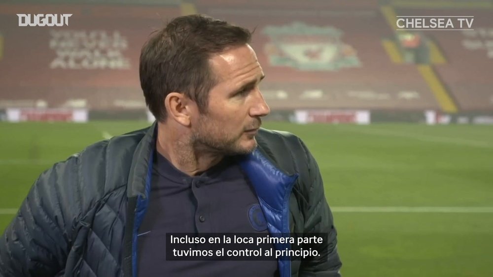 Lampard, orgulloso de sus jugadores pese a todo. DUGOUT