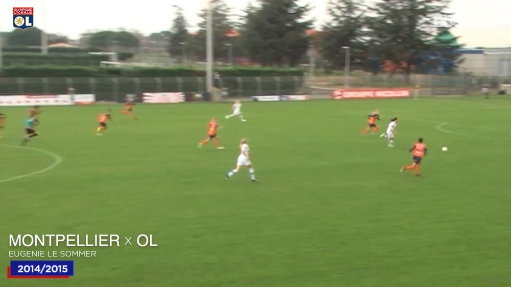 OL Women's top five goals vs Montpellier. DUGOUT
