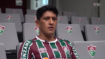 Germán Cano comemora acerto com o Fluminense e projeta temporada de gols. DUGOUT