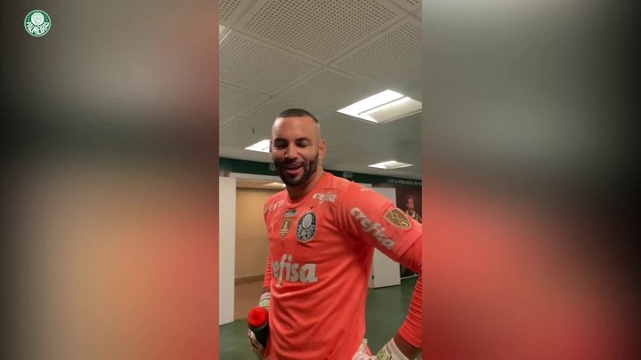 Goleiro do Palmeiras falou após vitória.