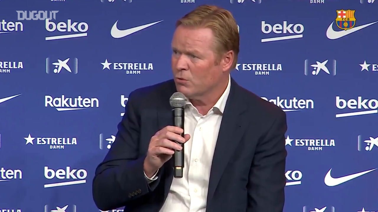 Koeman chega ao Barça e promete conversa com Messi. DUGOUT